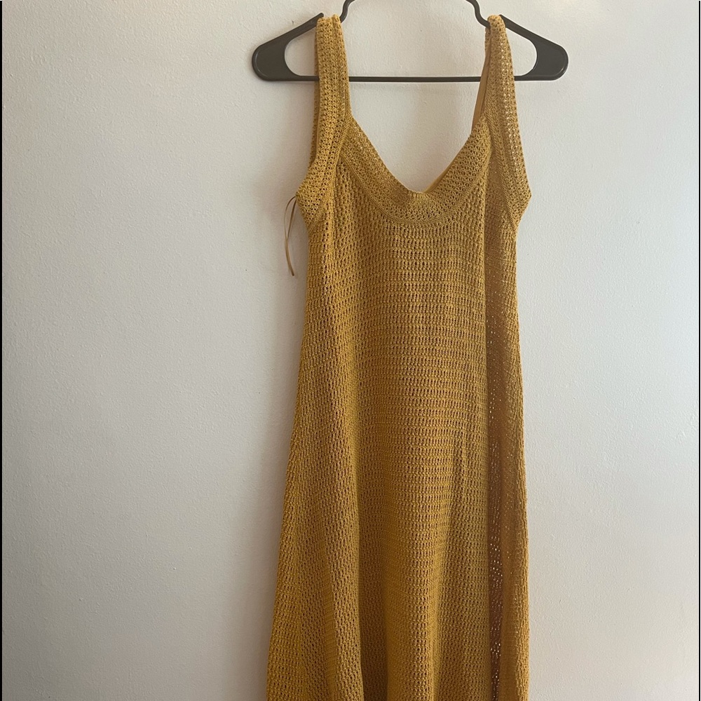 Zara crochet dress maxi